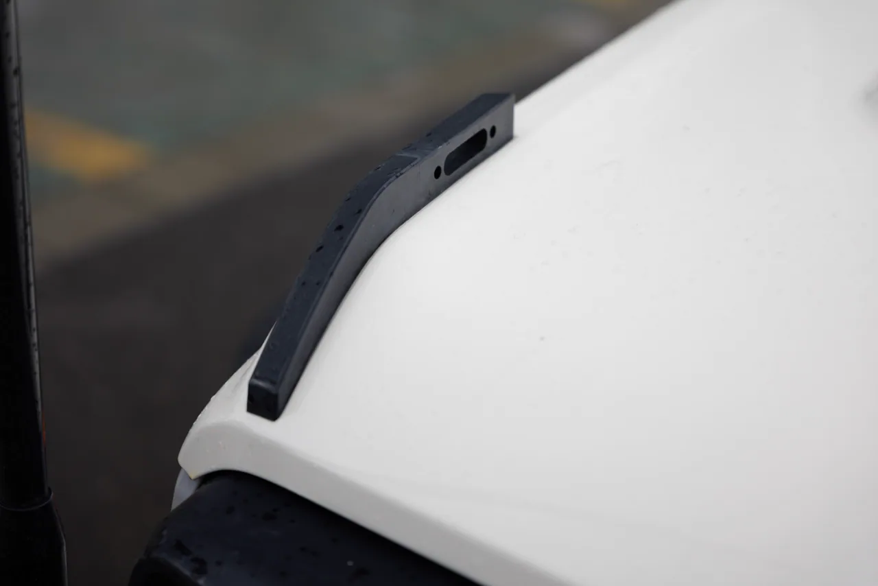 Modified hood detail, photo 1 of 10